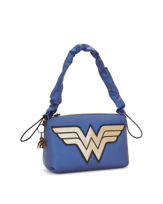 Kipling Blue Shoulder Bag Eleni Wonder Small 64% Polyamide, 36% Polyurethane