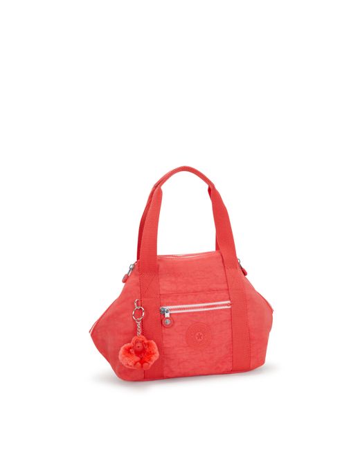 Kipling Red Shoulder Bag Art Mini Almost Coral Small