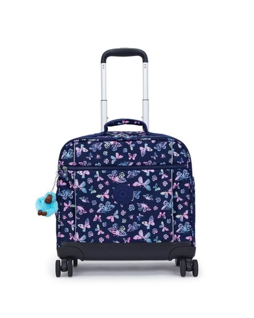 Kipling Blue Carry On New Storia Butterfly Fun Large