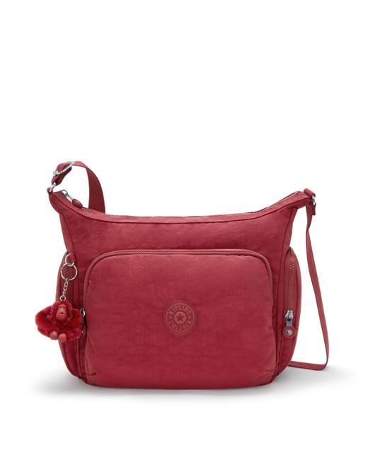 Kipling Red Crossbody Bag Gabb Funky Large