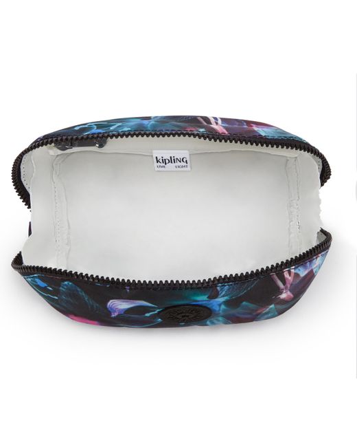 Kipling Blue Travel Accessory Mirko S Palmtree Leaves Small