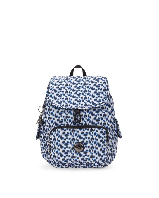 Kipling Backpack City Pack S Curious Leopard Small in Blue | Lyst UK