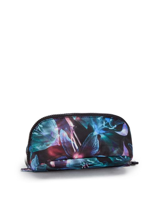 Kipling Blue Travel Accessory Mirko S Palmtree Leaves Small