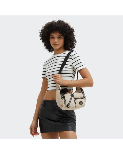 Kipling Metallic Shoulder Bag Etsu Back To Heritage Small