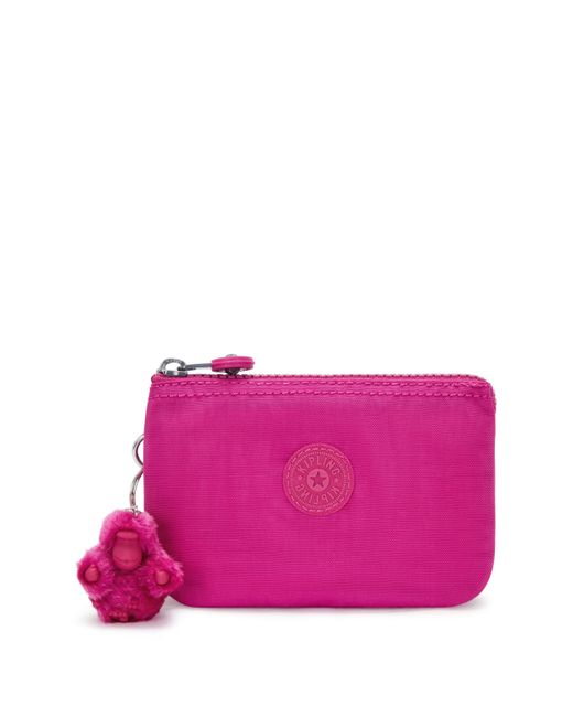 Kipling Purple Pouch Creativity S Glowing Fuchsia Small