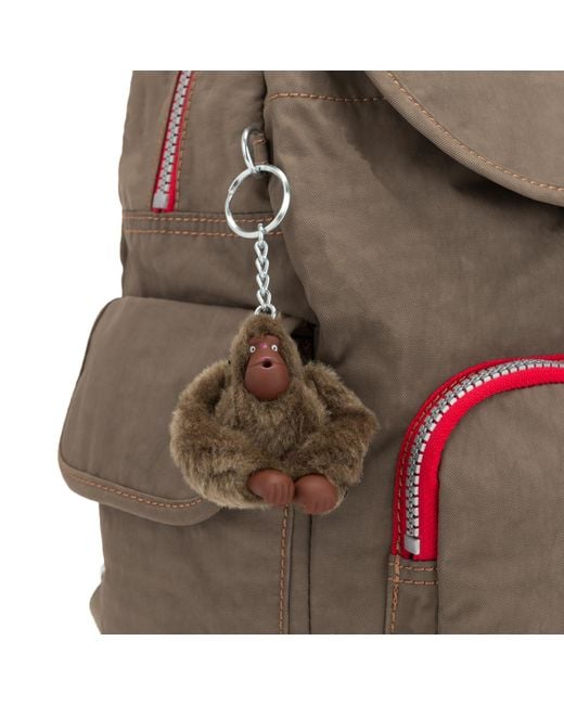 Kipling Brown Backpack City Pack S True Beige C Small