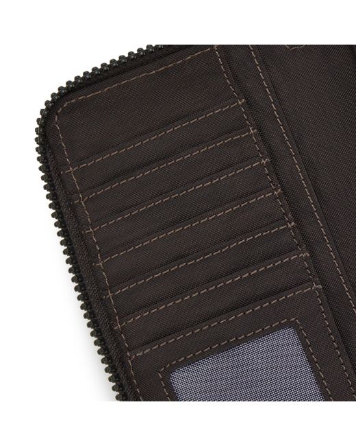 Kipling Black Wallet & Purses Money World Nostalgic Brown Large