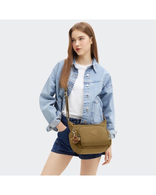 Kipling Green Crossbody Bag Gabb S Eager Medium