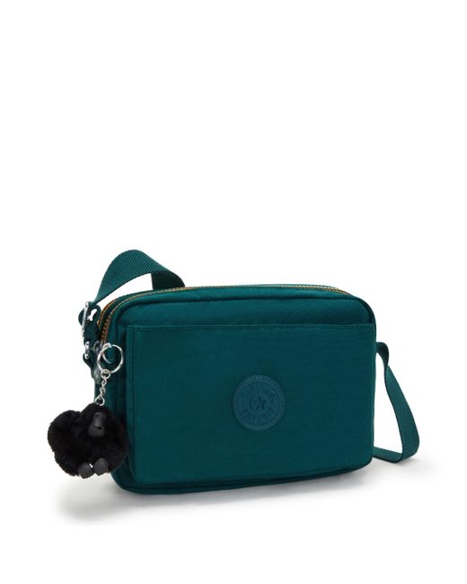 Kipling Green Abanu Medium Crossbody Bag