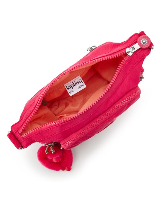 Kipling Pink Crossbody Bag Gabbie Mini Confetti Small