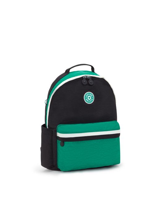 Kipling Green Backpack Damien M Deep G Black Bl Large