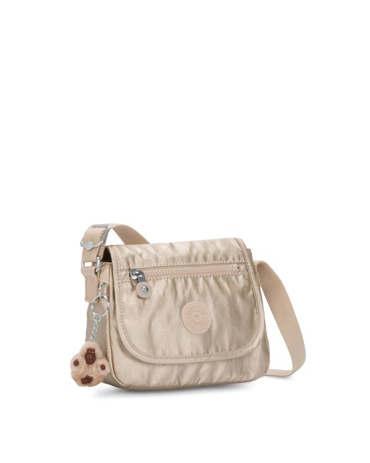 Kipling Natural Crossbody Bag Sabian U Starry Gold Met
