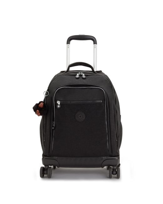 Kipling White Backpack New Zea True Large 100% Polyamide