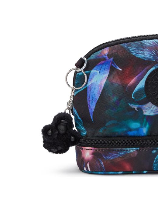 Kipling Blue Pouch Multi Keeper Spectral Orchid Large 100% Recycled Polyester