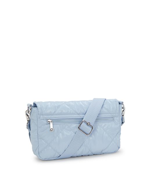 Kipling Blue Shoulder Bag Aras Satin Small