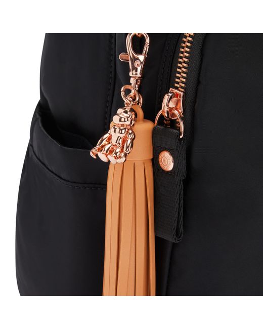 Kipling Brown Backpack Delia Rose Black Medium