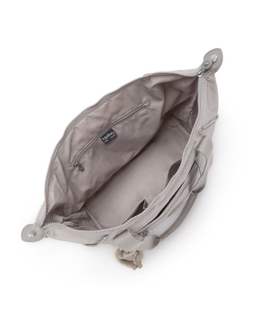 Kipling Green Tote Art Gris Medium 100% Polyamide