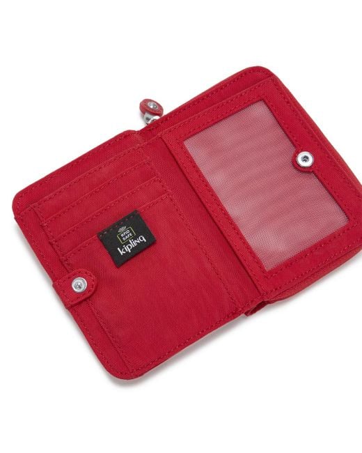 Kipling Red Wallet & Purses Money Love Resort Pink Medium