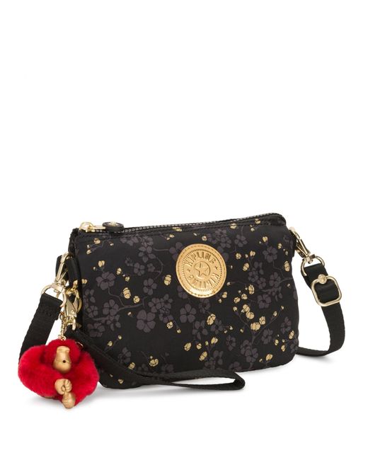 Kipling Gray Small 2 In 1 Crossbody Convertible Into Pouch
