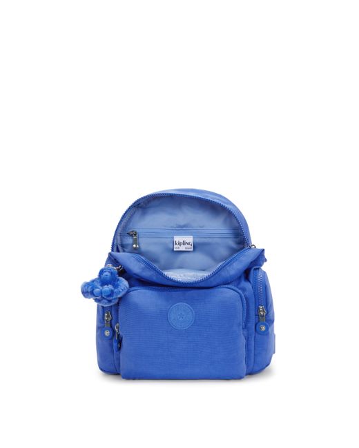Kipling Blue Backpack City Zip Mini Havana Small