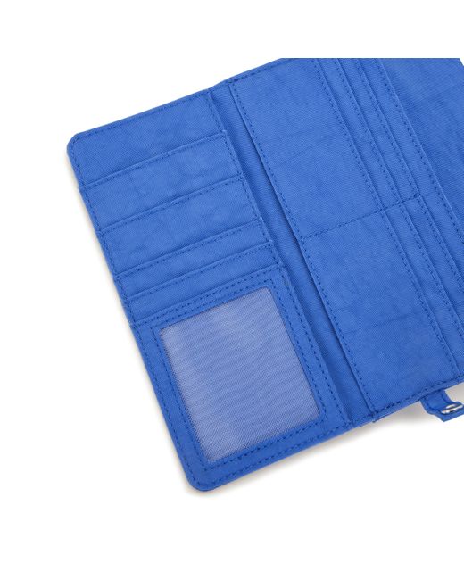 Kipling Blue Money Land Large Wallet