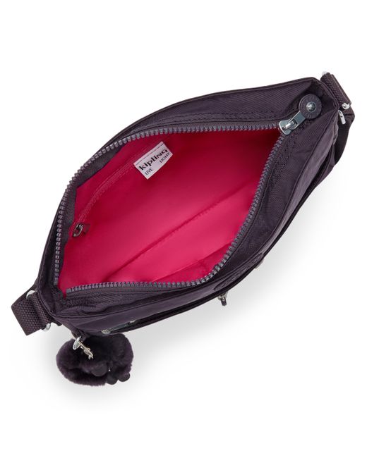 Kipling Purple Crossbody Bag New Angie Ultimate Plum Small