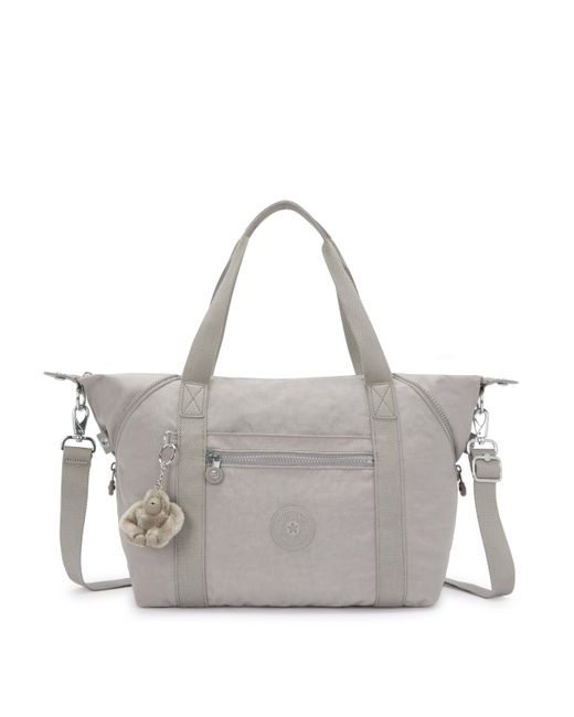 Kipling Green Tote Art Gris Medium 100% Polyamide