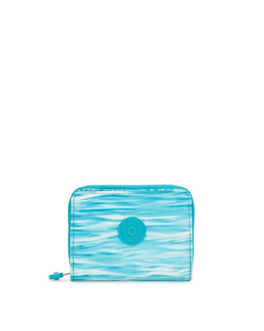 Kipling Blue Wallet & Purses Money Love Aqua Pool Medium