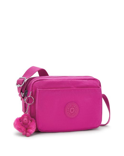 Kipling Gray Crossbody Bag Abanu M Pearl Jacquard Medium