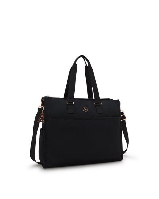Kipling Black Tote Mitra Rose City Large 100% Recycled Polyamide