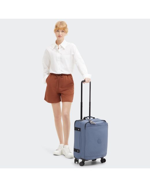 Kipling Blue Carry On Spontaneous S Ocean Small