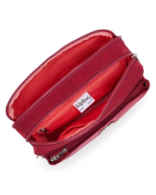Kipling Pink Abanu Medium Crossbody Bag
