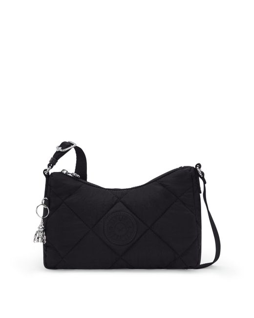 Kipling Black Shoulder Bag Ayda Up Cosmic Quilt Small