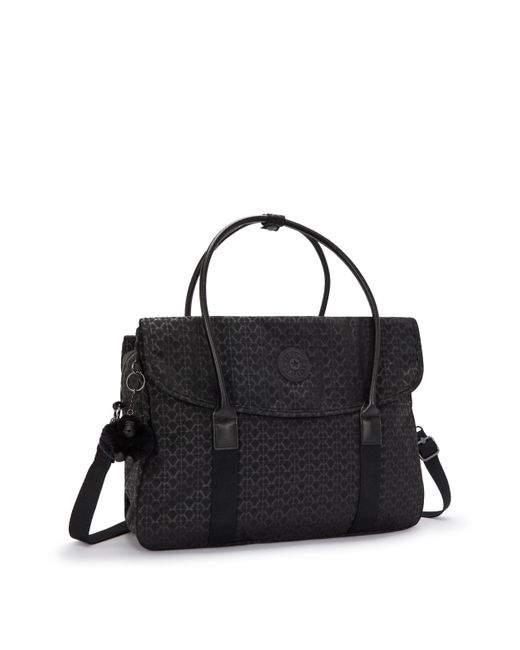 Kipling Blue Laptop Bag Superworker Holiday Waves Large