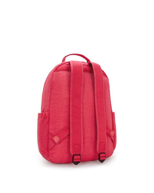 Kipling Red Seoul Backpack