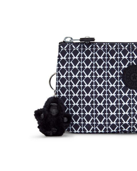 Kipling Natural Pouch Creativity L White Cheetah J Large