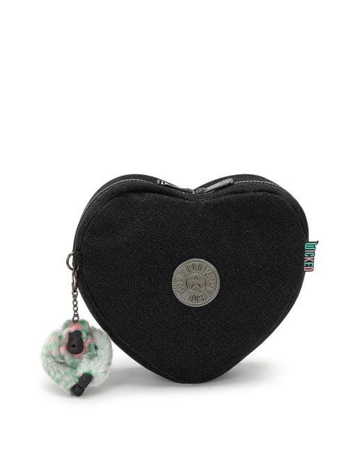 Kipling Black Backpack Hearty Backpack Glitter Magic Small