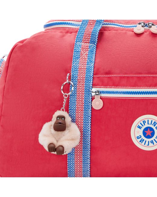 Kipling Red Weekend Bag Palermo Up Berry Blitz Wb Small