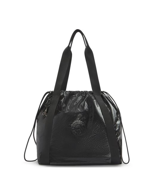 Kipling Black Tote Elmar Jet Glam Medium