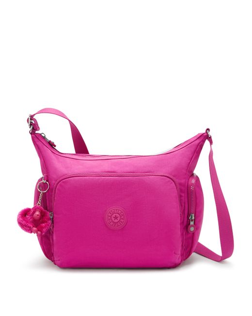 Kipling Pink Crossbody Bag Gabb Confetti Large