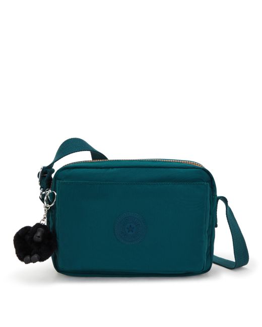 Kipling Green Abanu Medium Crossbody Bag