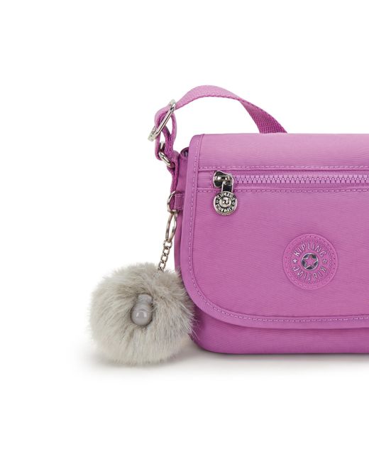 Kipling Purple Shoulder Bag Gipsie Playfull Small