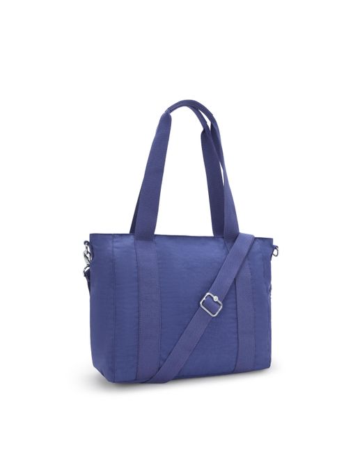 Kipling Blue Tote Asseni S Ocean Small