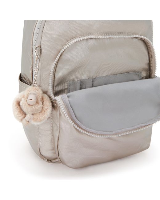 Kipling Natural Backpack Seoul S Starry Metallic Small