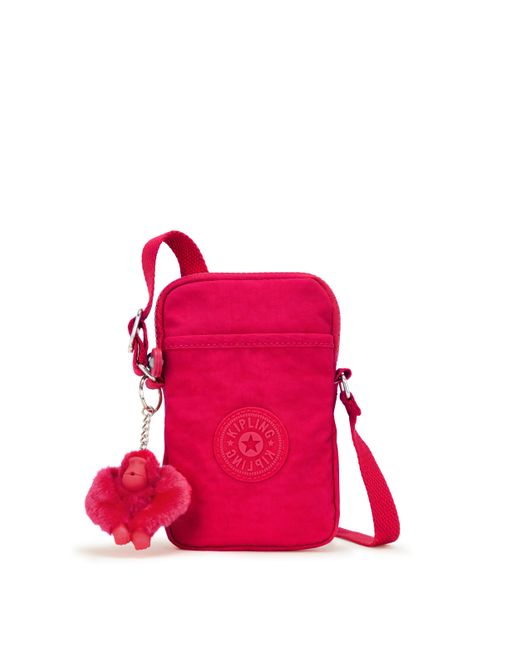 Kipling Pink Phone Bag Tally Confetti Small