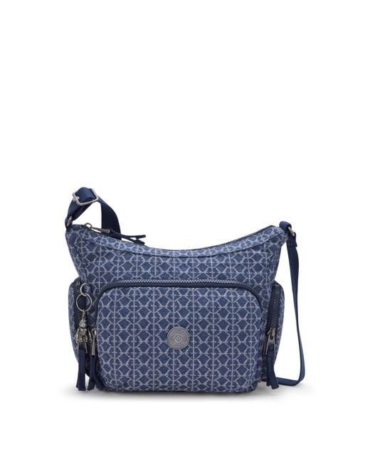 Kipling Blue Crossbody Bag Gabb S Signature Denim Medium