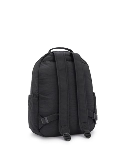 Kipling Blue Backpack Seoul Noir Large 100% Polyamide