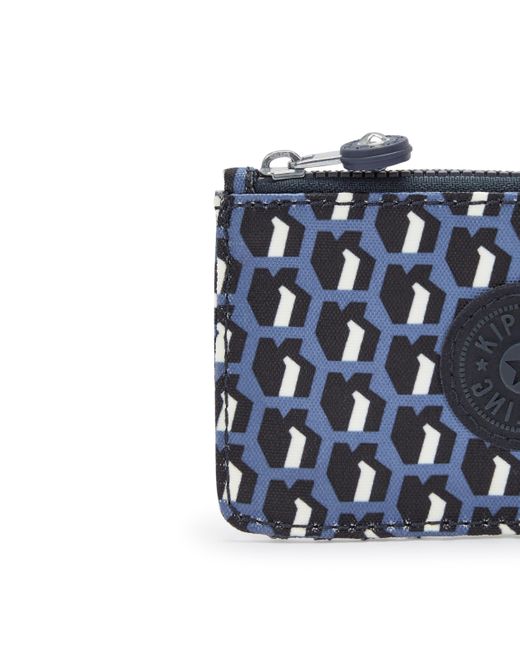 Kipling Blue Pouch Camilo 3D K Medium 100% Recycled Polyester