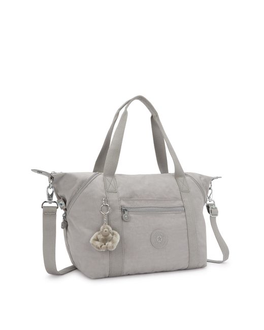 Kipling Green Tote Art Gris Medium 100% Polyamide