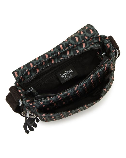 Kipling Blue Crossbody Bag Loreen Mini 3D K Extra Small 100% Recycled Polyester